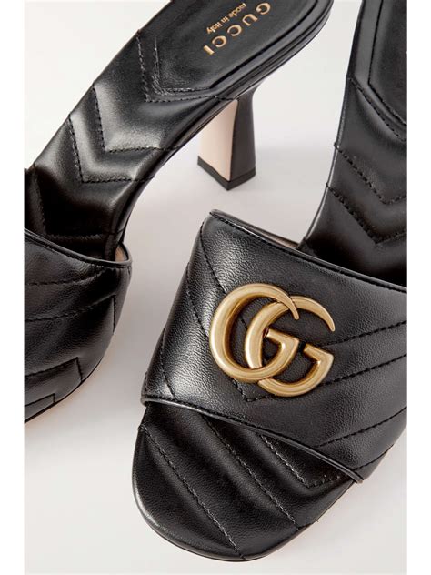 gucci marmont mules ebay|Gucci Gg Marmont Leather Mule Women's Green 38 .